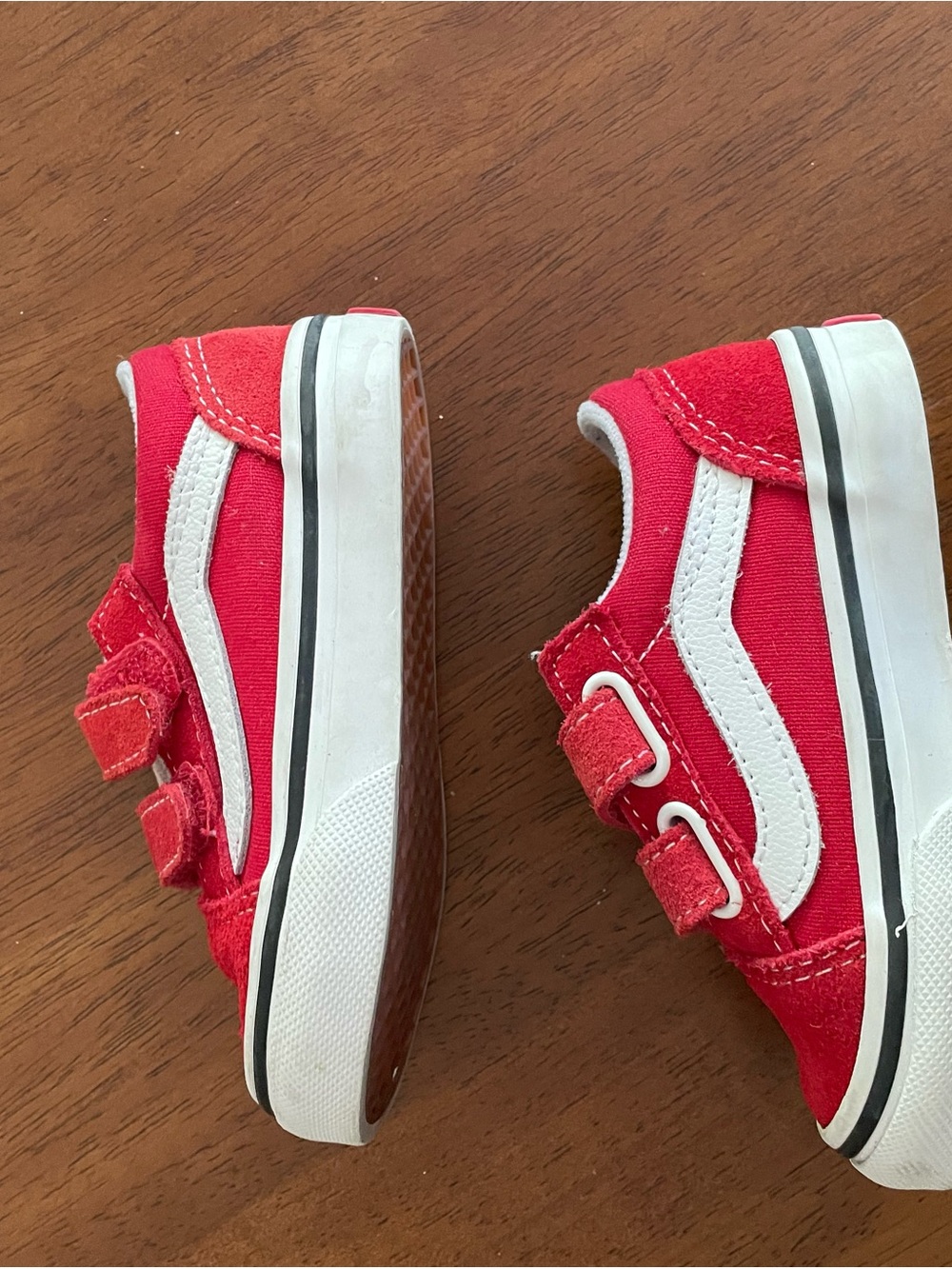 Vans Kids Red Sneakers